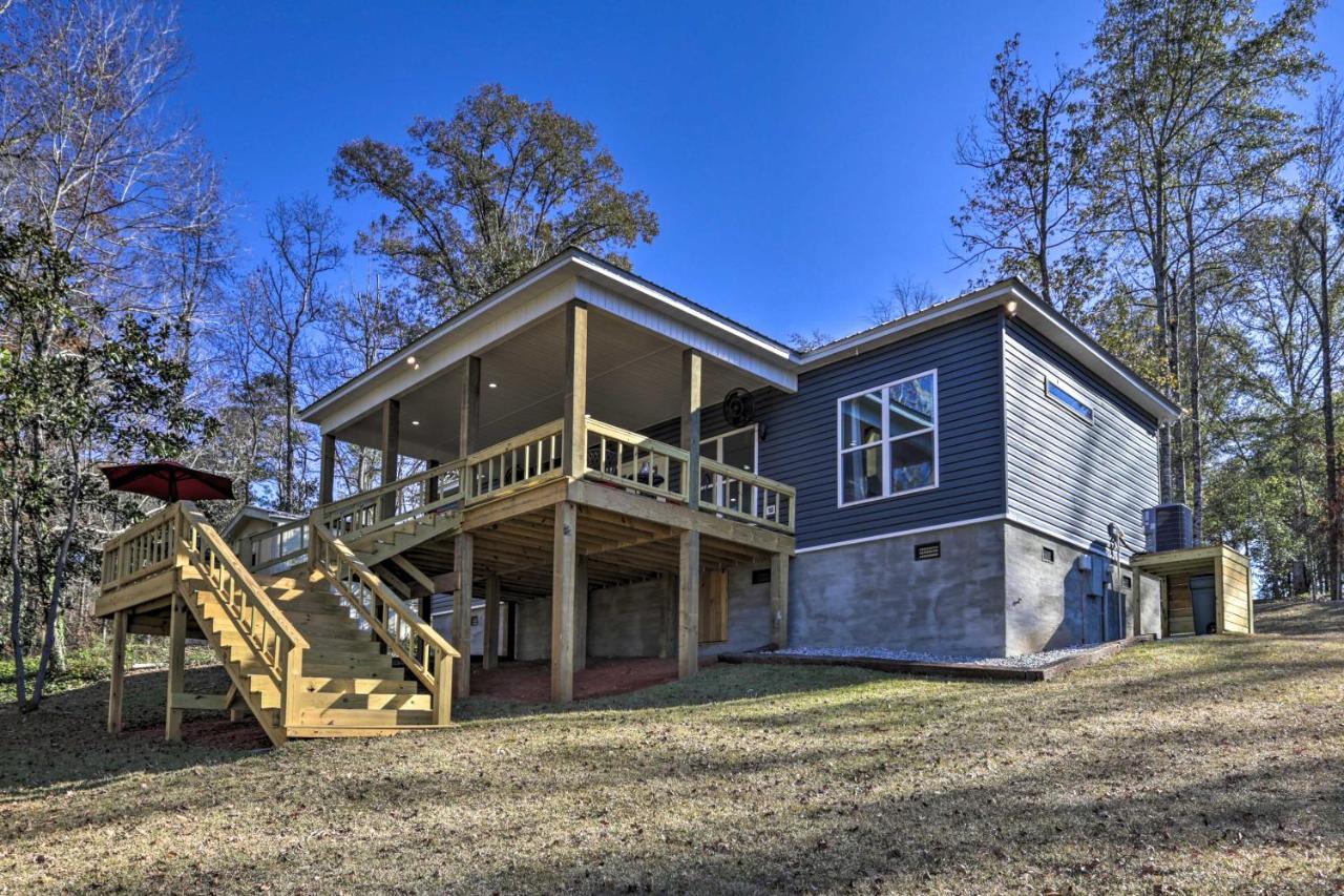 White Oak Creek Home With Views, Deck And Pool Access! Eufaula Exterior photo