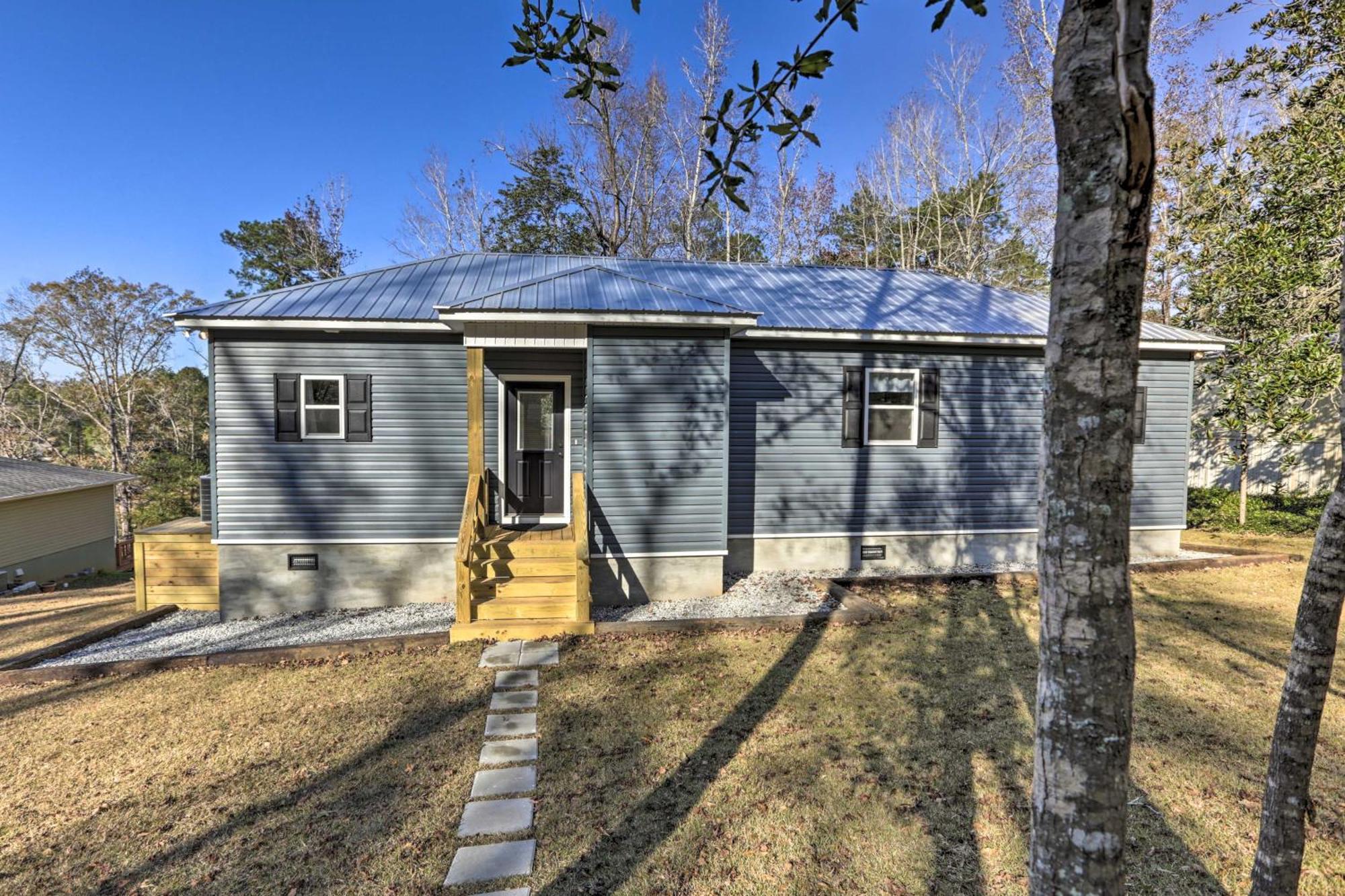 White Oak Creek Home With Views, Deck And Pool Access! Eufaula Exterior photo