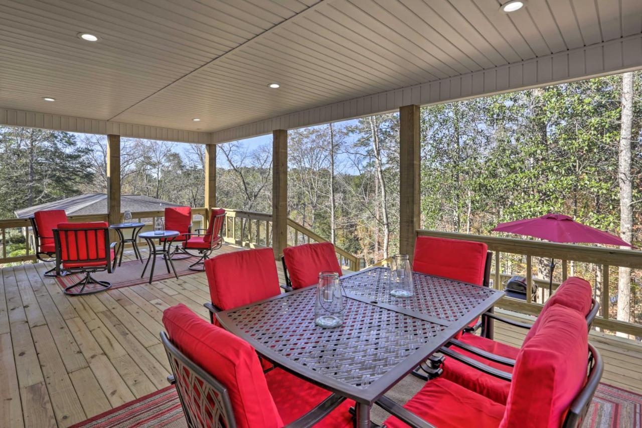 White Oak Creek Home With Views, Deck And Pool Access! Eufaula Exterior photo