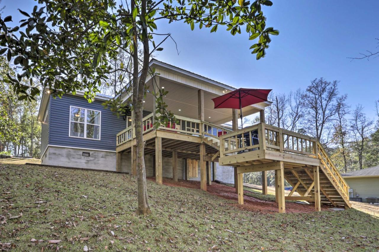 White Oak Creek Home With Views, Deck And Pool Access! Eufaula Exterior photo
